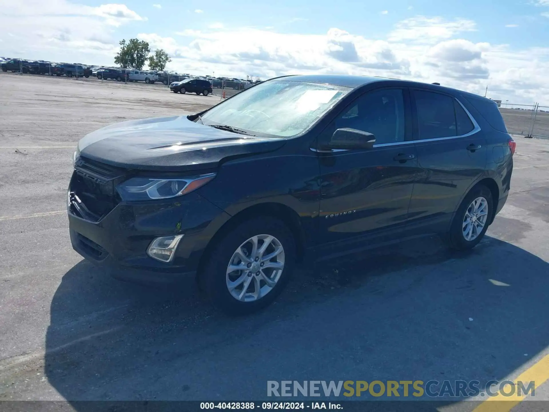 2 fotografías del automóvil dañado 3GNAXJEV0KL347464 CHEVROLET EQUINOX 2019