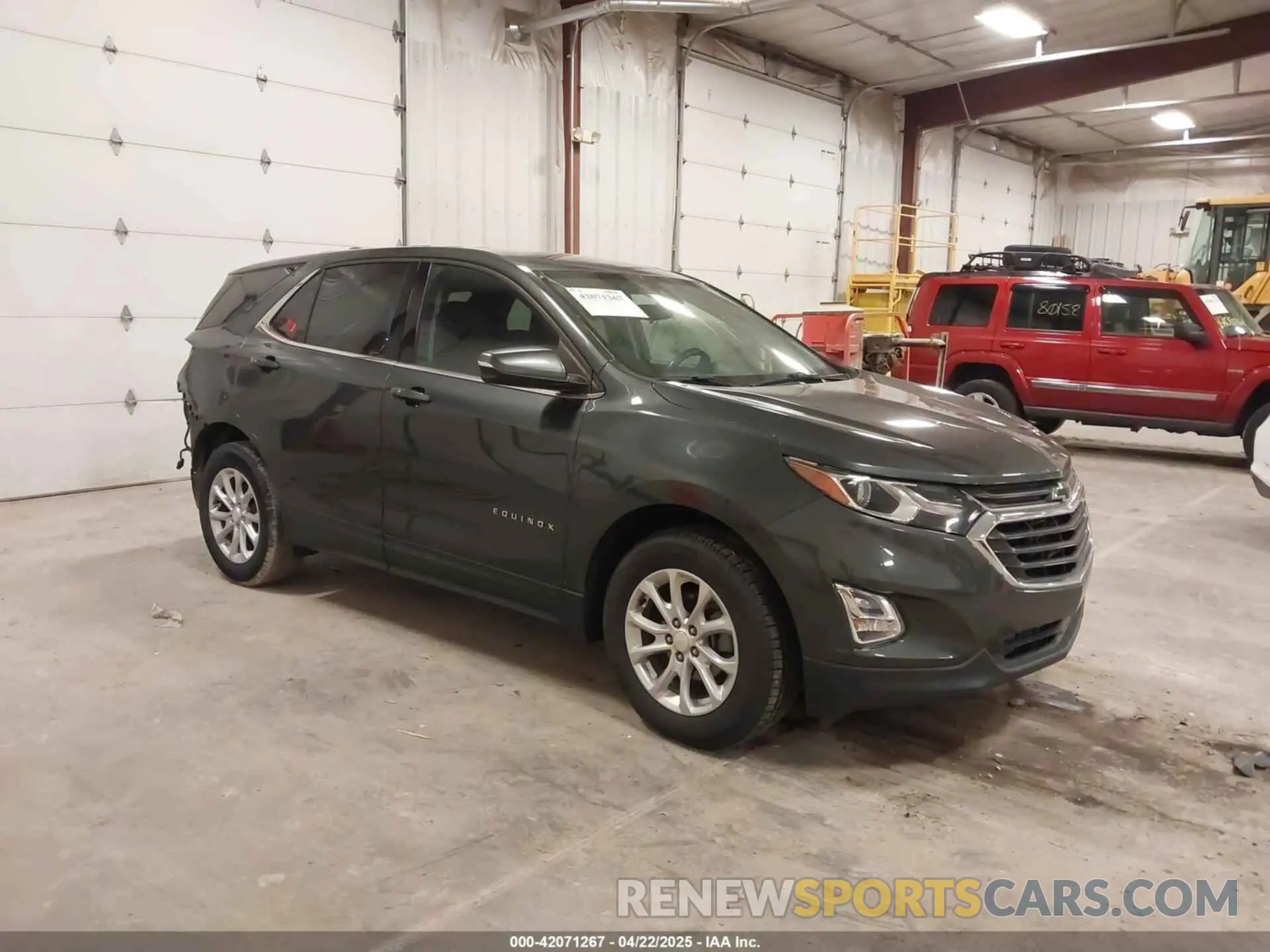 1 fotografías del automóvil dañado 3GNAXJEV1KS665969 CHEVROLET EQUINOX 2019