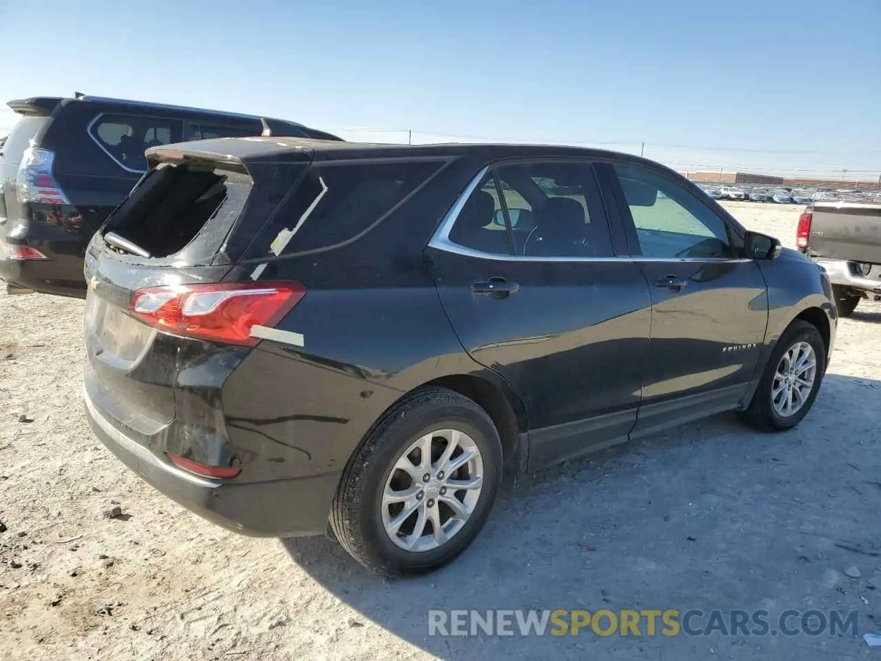 3 fotografías del automóvil dañado 3GNAXJEV2KL316975 CHEVROLET EQUINOX 2019