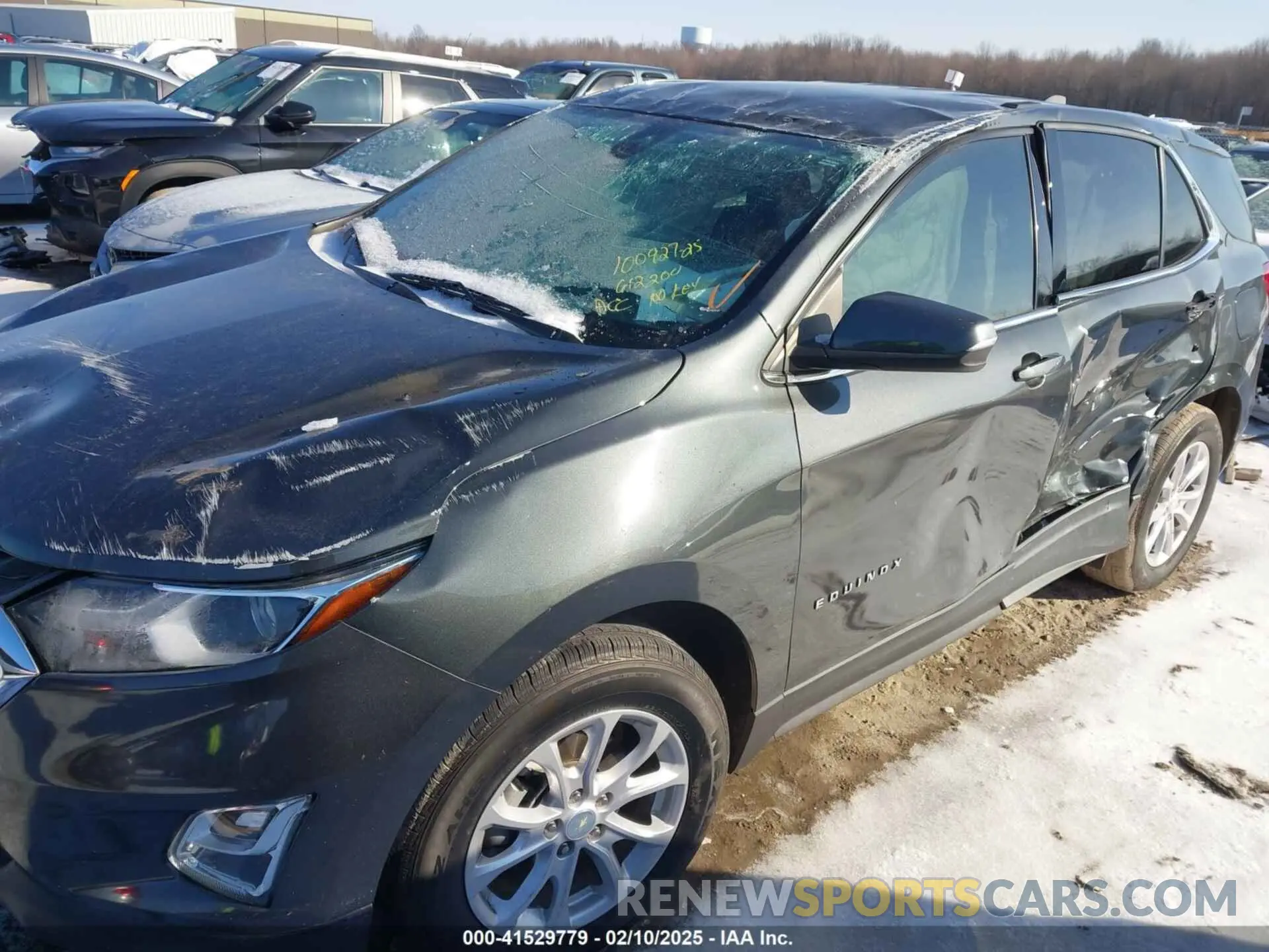 6 fotografías del automóvil dañado 3GNAXJEV2KS612200 CHEVROLET EQUINOX 2019