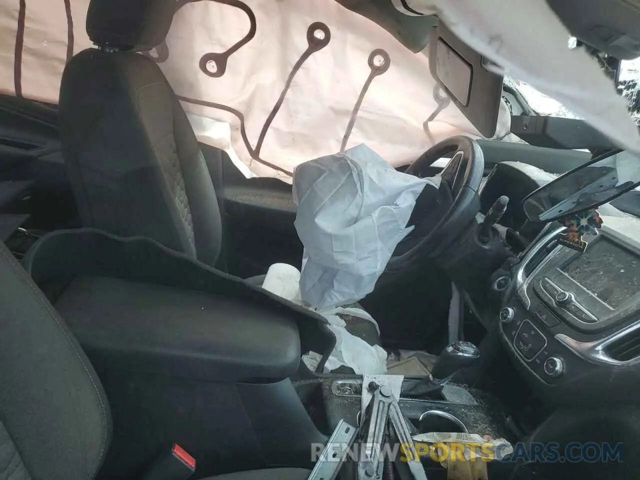 10 fotografías del automóvil dañado 3GNAXJEV7KS638369 CHEVROLET EQUINOX 2019