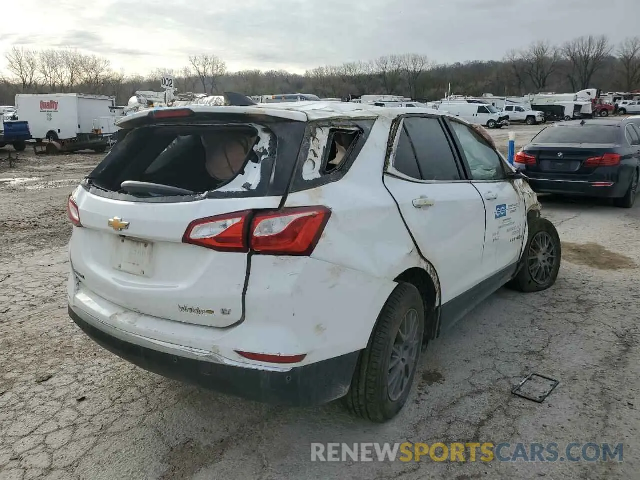 3 fotografías del automóvil dañado 3GNAXJEV7KS638369 CHEVROLET EQUINOX 2019