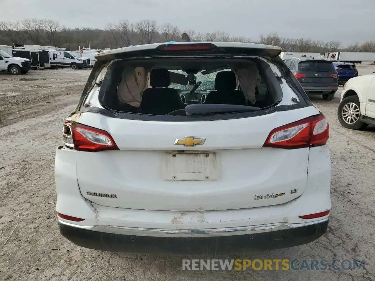 6 fotografías del automóvil dañado 3GNAXJEV7KS638369 CHEVROLET EQUINOX 2019