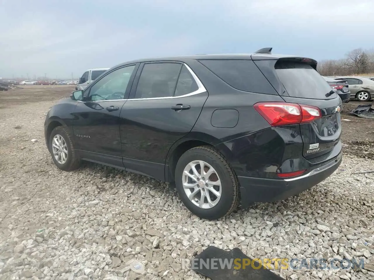 2 fotografías del automóvil dañado 3GNAXJEV8KL297459 CHEVROLET EQUINOX 2019