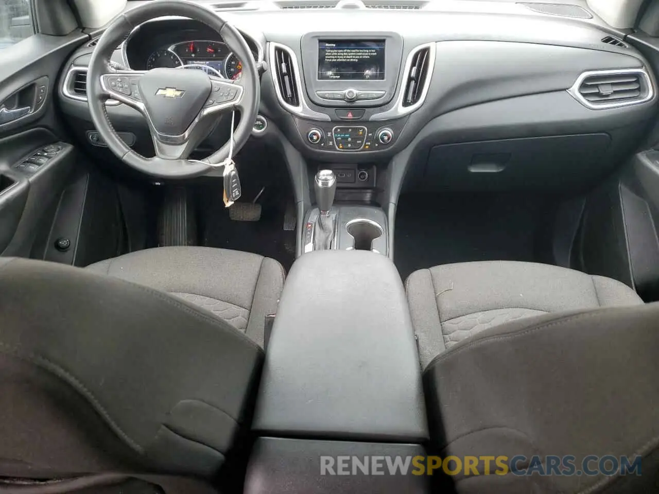 8 fotografías del automóvil dañado 3GNAXJEV8KL297459 CHEVROLET EQUINOX 2019