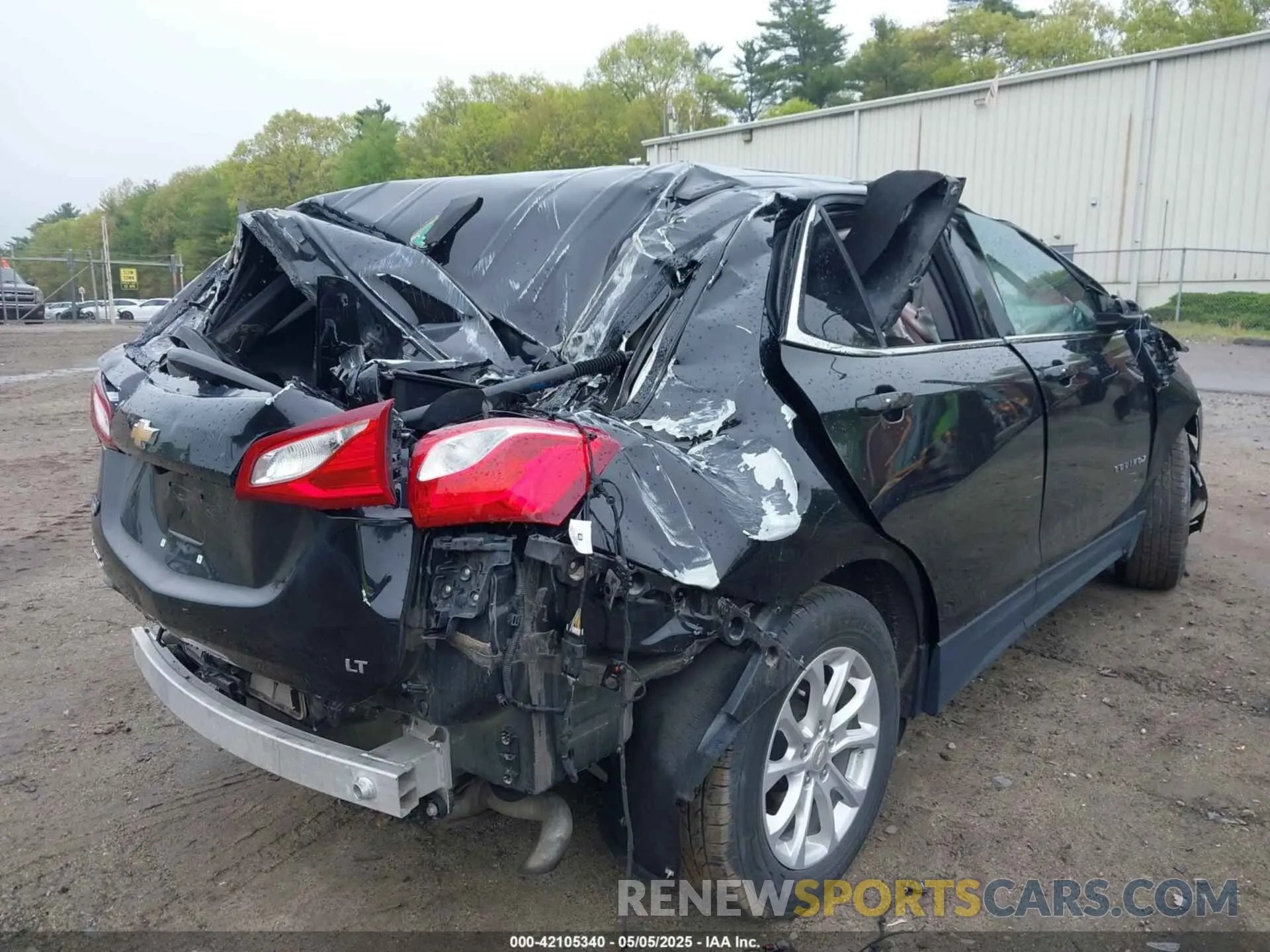 4 fotografías del automóvil dañado 3GNAXJEV8KL349303 CHEVROLET EQUINOX 2019