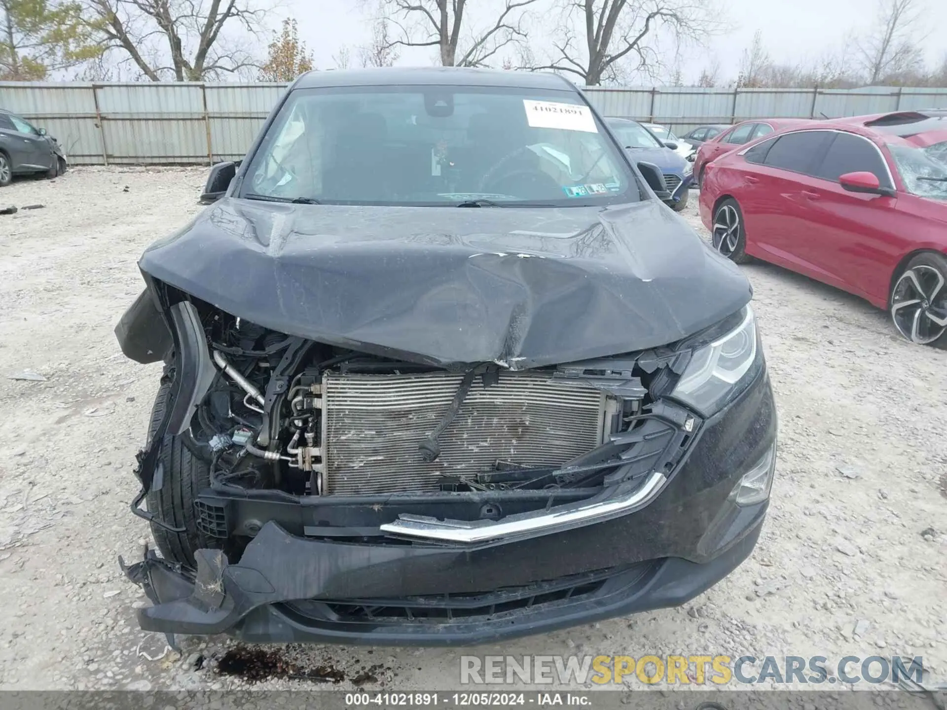 12 fotografías del automóvil dañado 3GNAXJEV8KL360401 CHEVROLET EQUINOX 2019