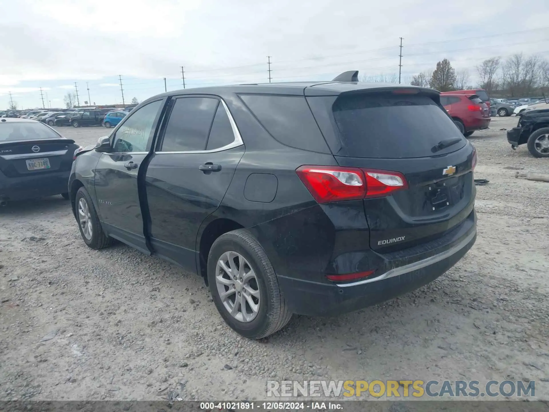 3 fotografías del automóvil dañado 3GNAXJEV8KL360401 CHEVROLET EQUINOX 2019