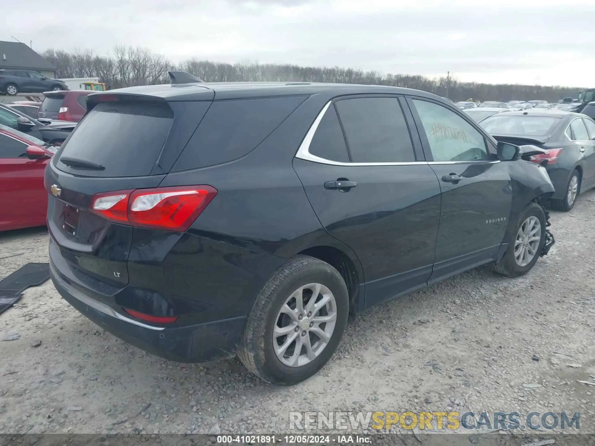 4 fotografías del automóvil dañado 3GNAXJEV8KL360401 CHEVROLET EQUINOX 2019