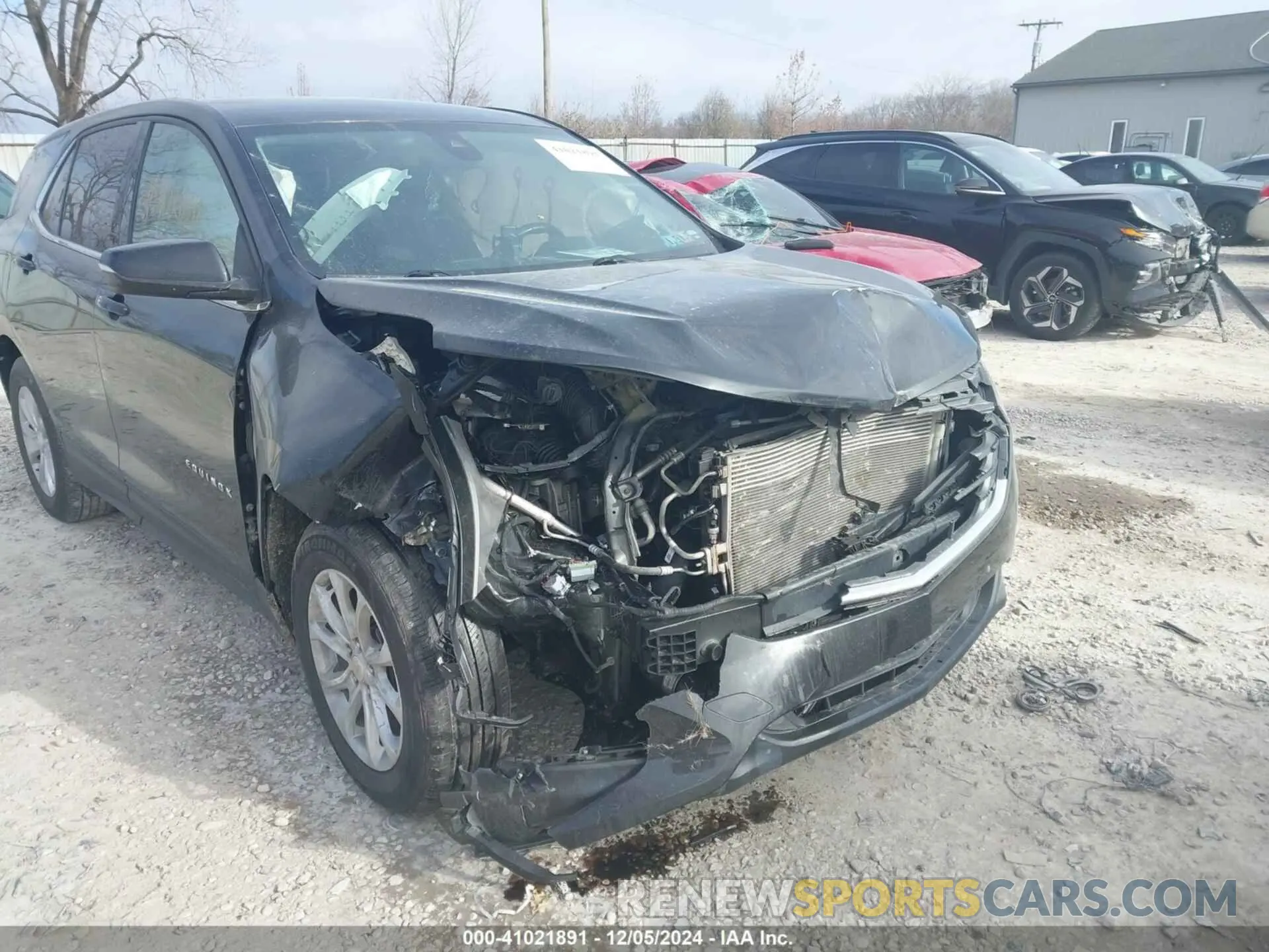 6 fotografías del automóvil dañado 3GNAXJEV8KL360401 CHEVROLET EQUINOX 2019