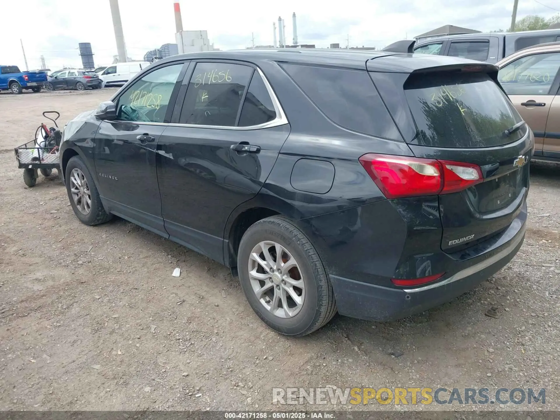 3 fotografías del automóvil dañado 3GNAXJEV9KL314656 CHEVROLET EQUINOX 2019