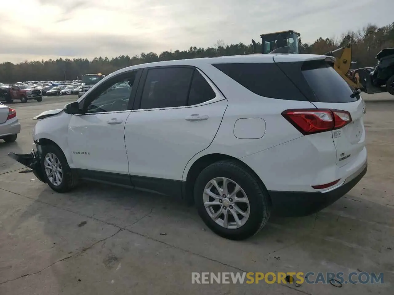 2 fotografías del automóvil dañado 3GNAXJEV9KS609844 CHEVROLET EQUINOX 2019