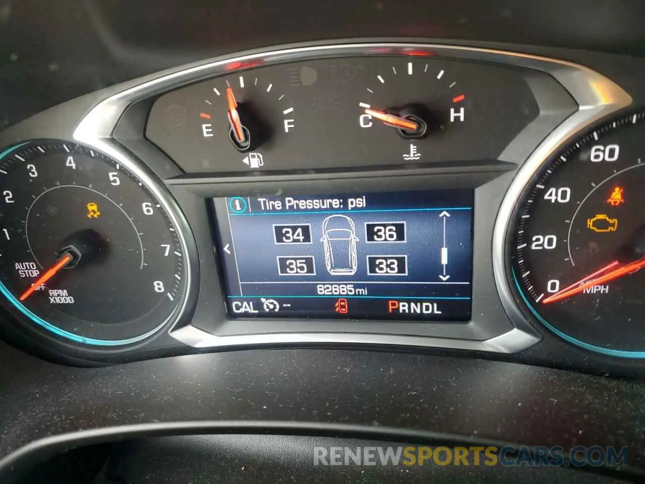 9 fotografías del automóvil dañado 3GNAXJEV9KS609844 CHEVROLET EQUINOX 2019