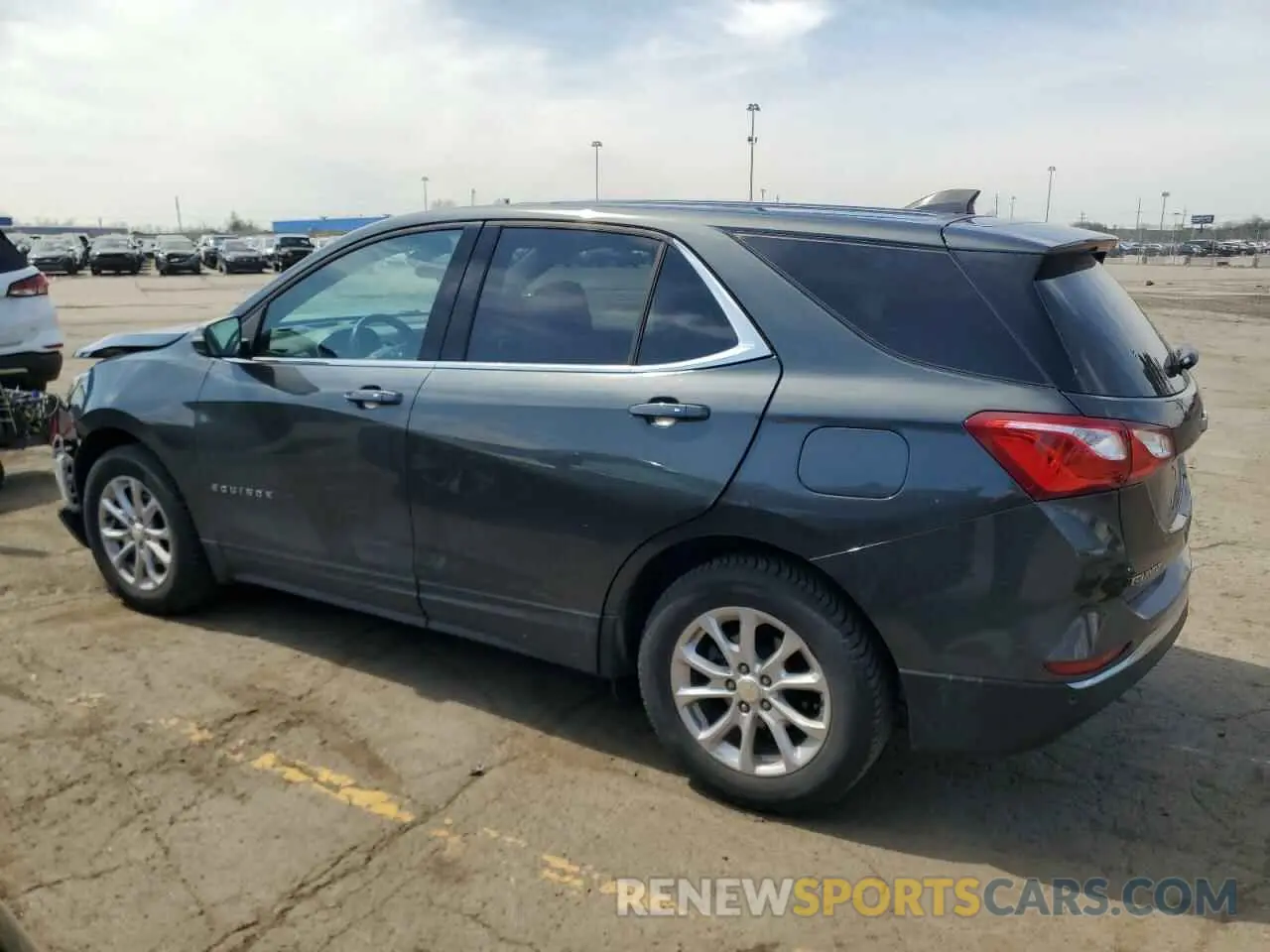 2 fotografías del automóvil dañado 3GNAXJEV9KS641614 CHEVROLET EQUINOX 2019