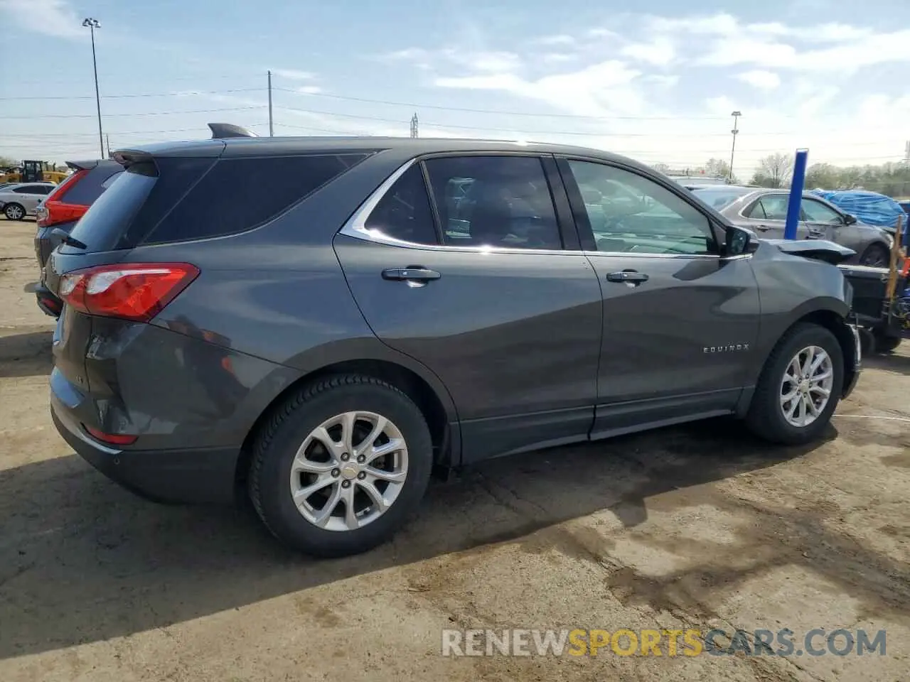 3 fotografías del automóvil dañado 3GNAXJEV9KS641614 CHEVROLET EQUINOX 2019