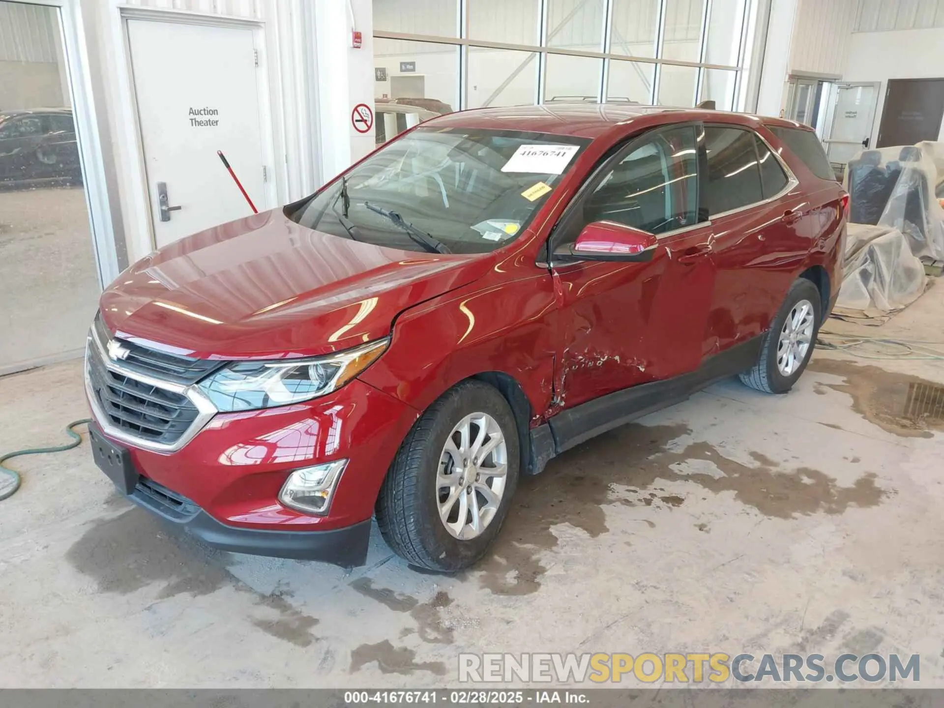 2 fotografías del automóvil dañado 3GNAXJEV9KS648790 CHEVROLET EQUINOX 2019