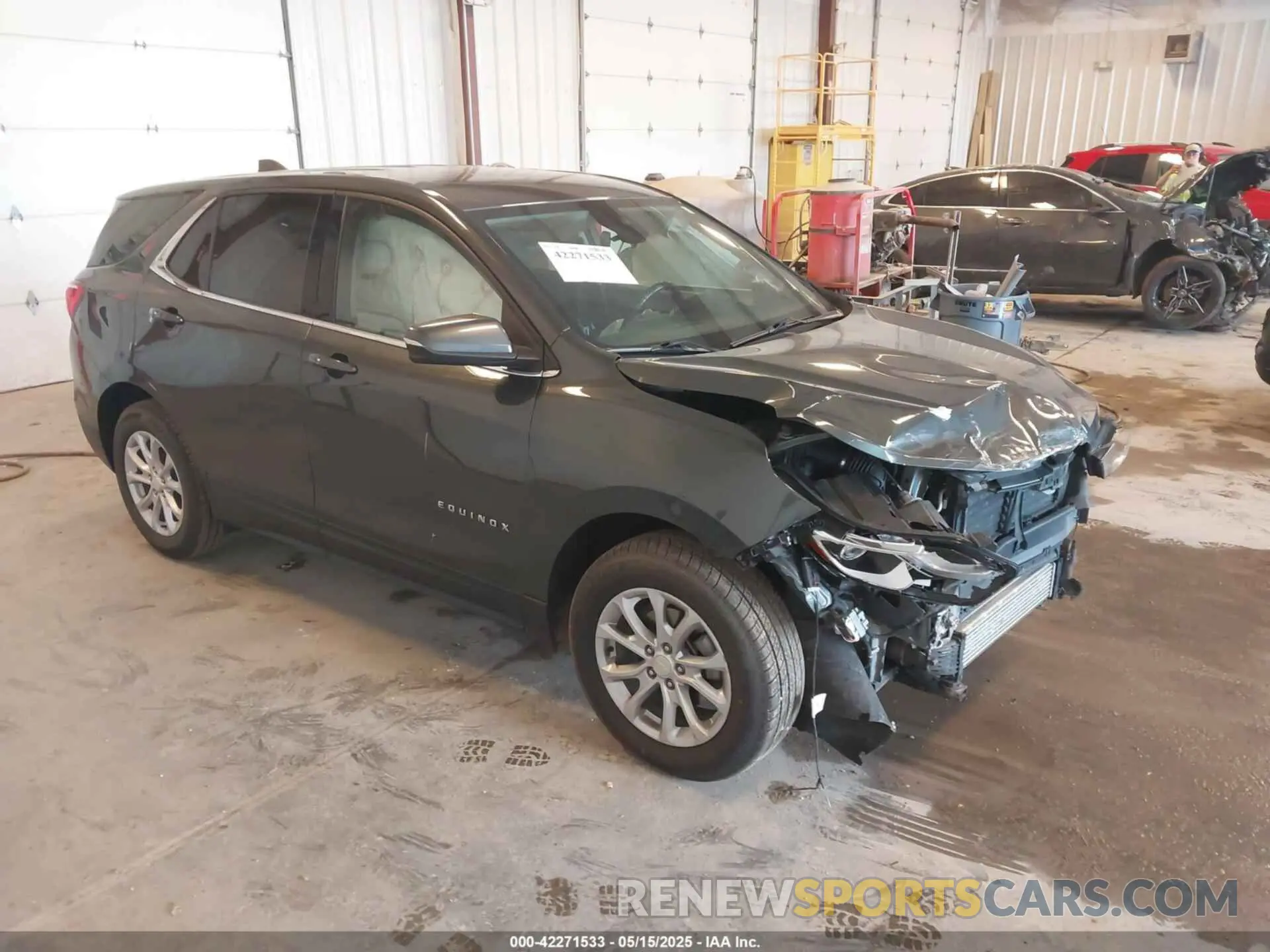 1 fotografías del automóvil dañado 3GNAXJEVXKS598594 CHEVROLET EQUINOX 2019