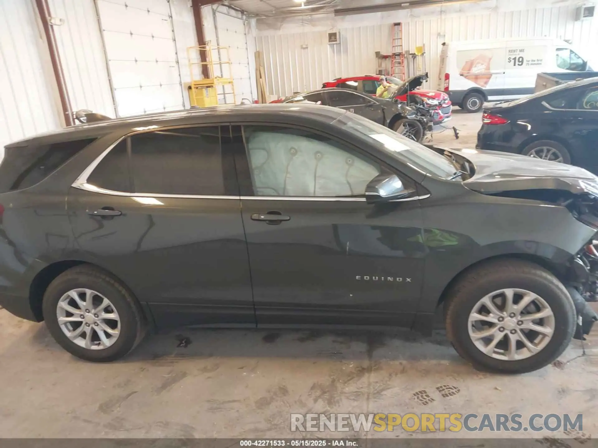 13 fotografías del automóvil dañado 3GNAXJEVXKS598594 CHEVROLET EQUINOX 2019