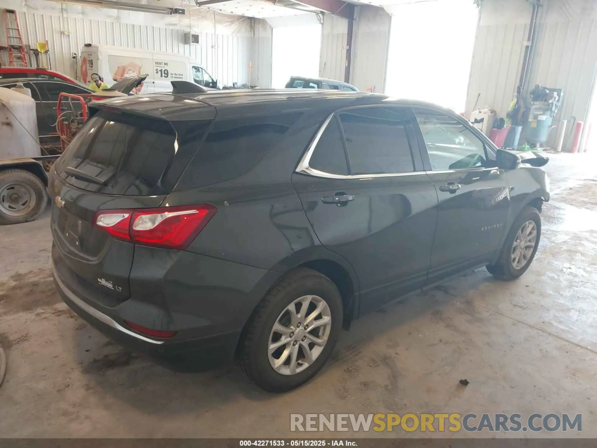 4 fotografías del automóvil dañado 3GNAXJEVXKS598594 CHEVROLET EQUINOX 2019