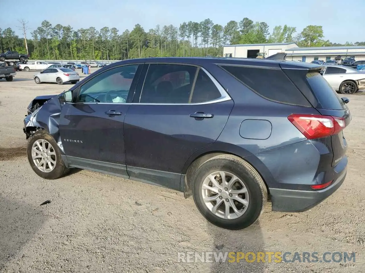 2 fotografías del automóvil dañado 3GNAXKEV0KL240419 CHEVROLET EQUINOX 2019