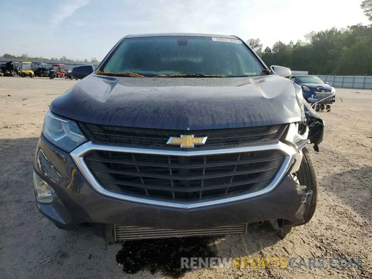 5 fotografías del automóvil dañado 3GNAXKEV0KL240419 CHEVROLET EQUINOX 2019