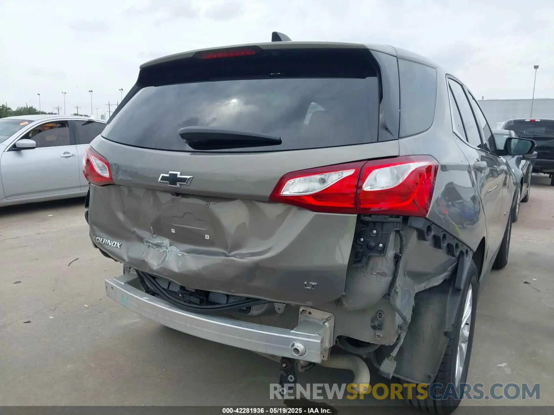 6 fotografías del automóvil dañado 3GNAXKEV0KS574469 CHEVROLET EQUINOX 2019