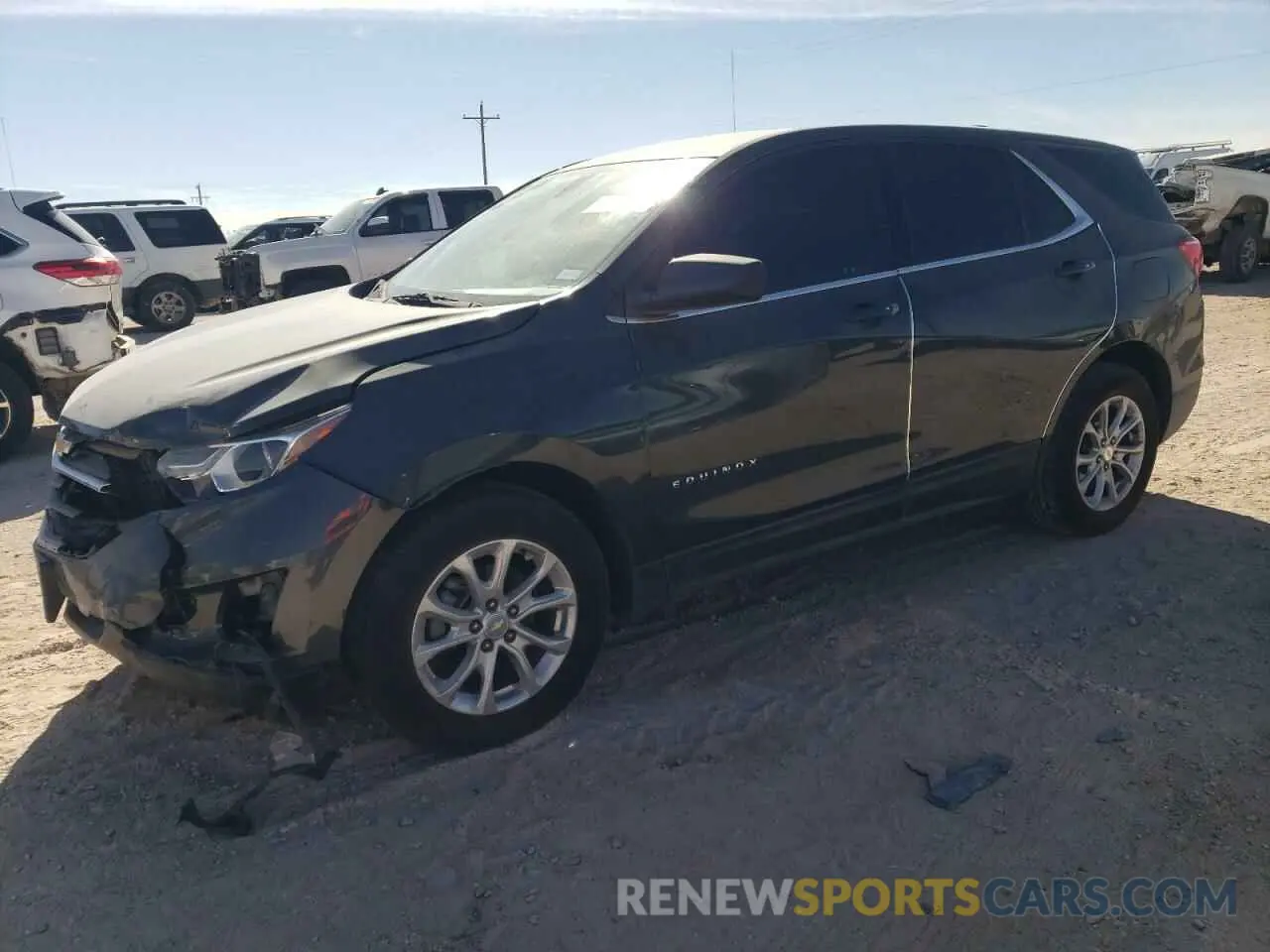 1 fotografías del automóvil dañado 3GNAXKEV0KS608040 CHEVROLET EQUINOX 2019