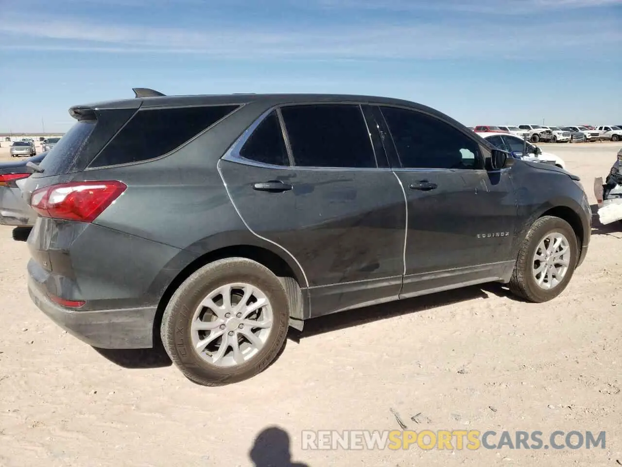 3 fotografías del automóvil dañado 3GNAXKEV0KS608040 CHEVROLET EQUINOX 2019