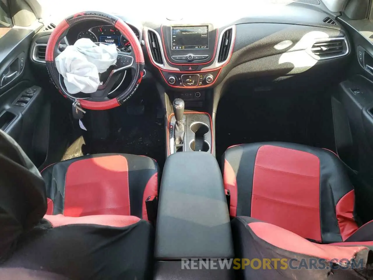 8 fotografías del automóvil dañado 3GNAXKEV0KS608040 CHEVROLET EQUINOX 2019