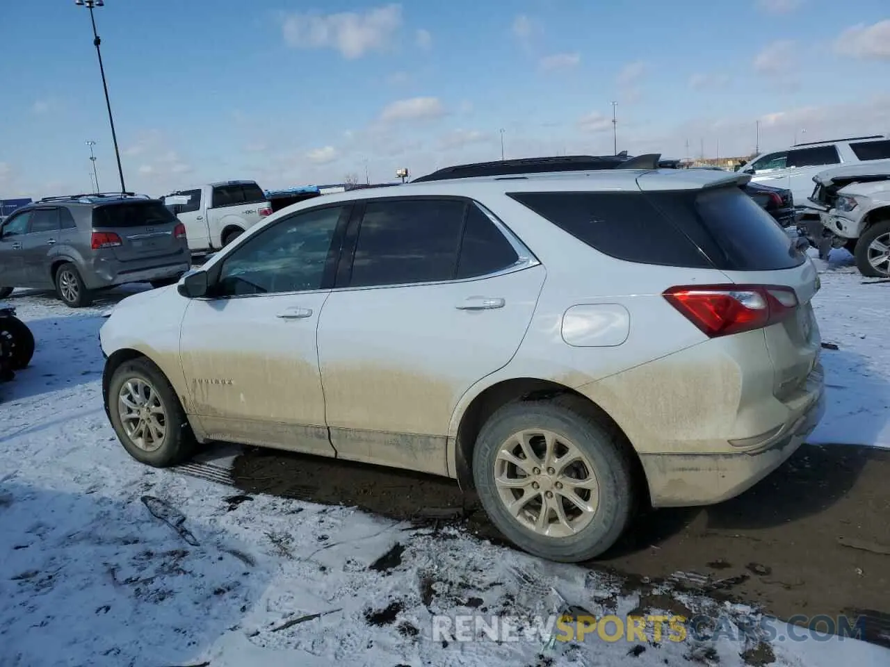 2 fotografías del automóvil dañado 3GNAXKEV1KL225766 CHEVROLET EQUINOX 2019