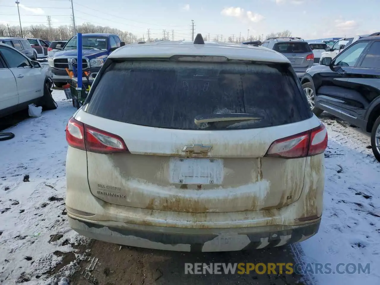 6 fotografías del automóvil dañado 3GNAXKEV1KL225766 CHEVROLET EQUINOX 2019