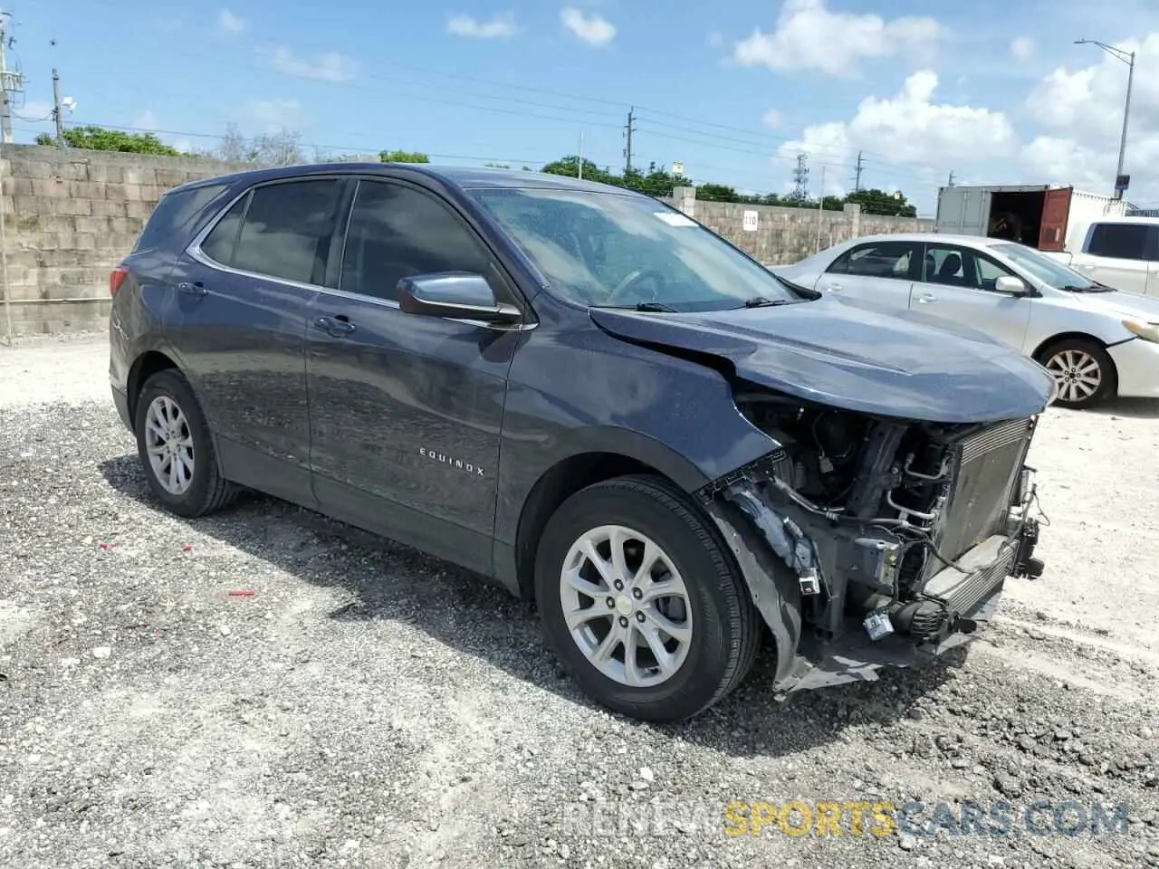 4 fotografías del automóvil dañado 3GNAXKEV1KL310607 CHEVROLET EQUINOX 2019
