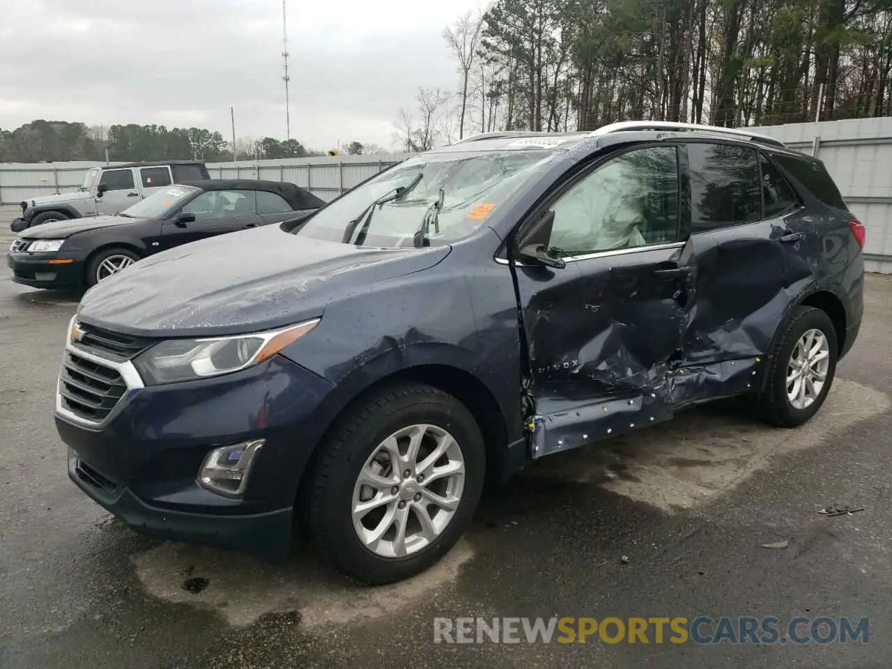 1 fotografías del automóvil dañado 3GNAXKEV1KS524552 CHEVROLET EQUINOX 2019
