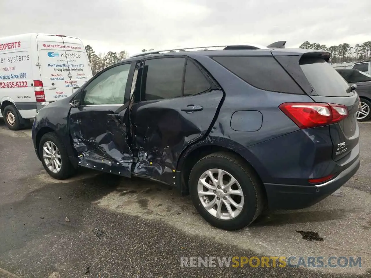 2 fotografías del automóvil dañado 3GNAXKEV1KS524552 CHEVROLET EQUINOX 2019