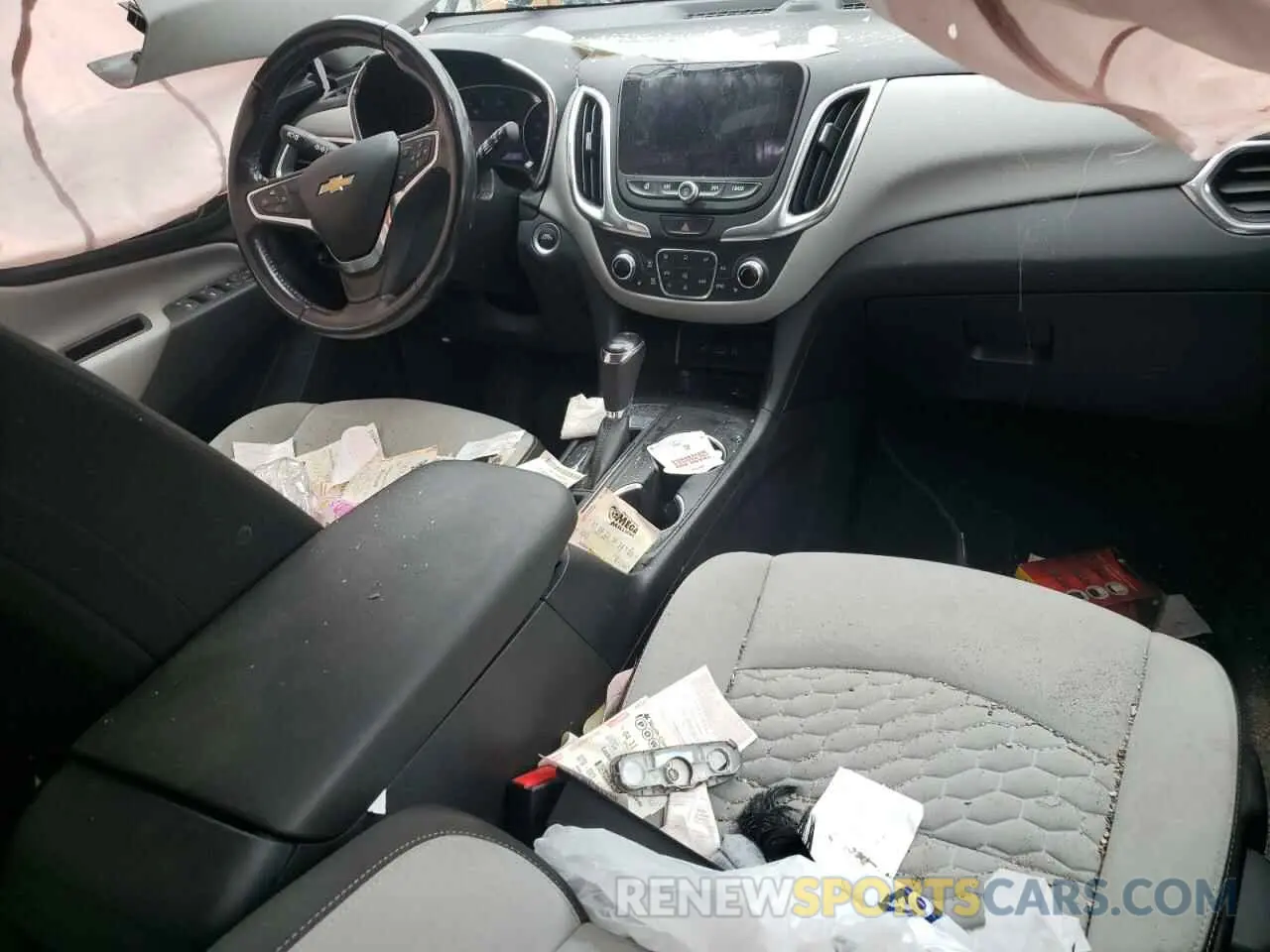 8 fotografías del automóvil dañado 3GNAXKEV1KS524552 CHEVROLET EQUINOX 2019