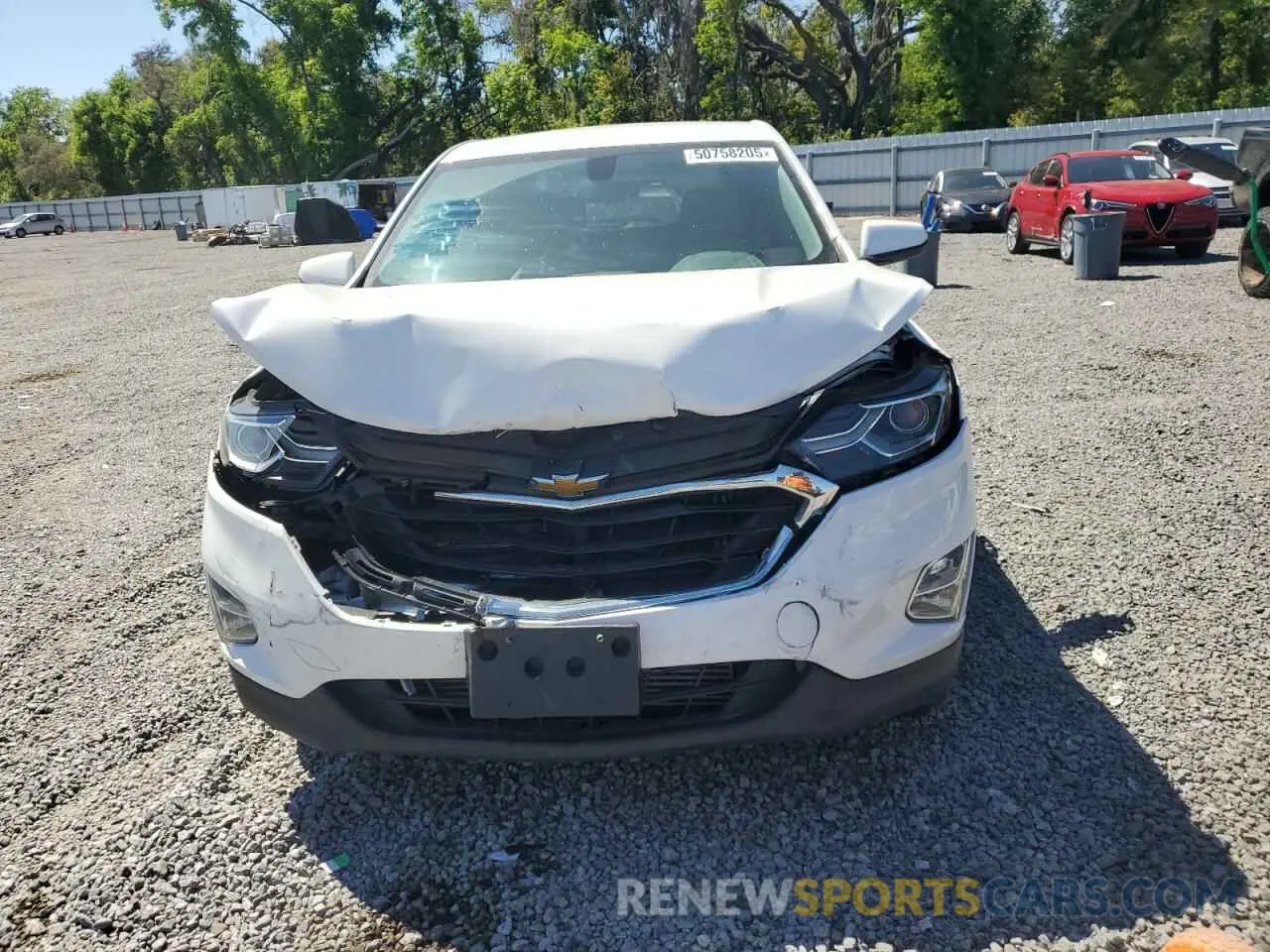 5 fotografías del automóvil dañado 3GNAXKEV1KS525264 CHEVROLET EQUINOX 2019