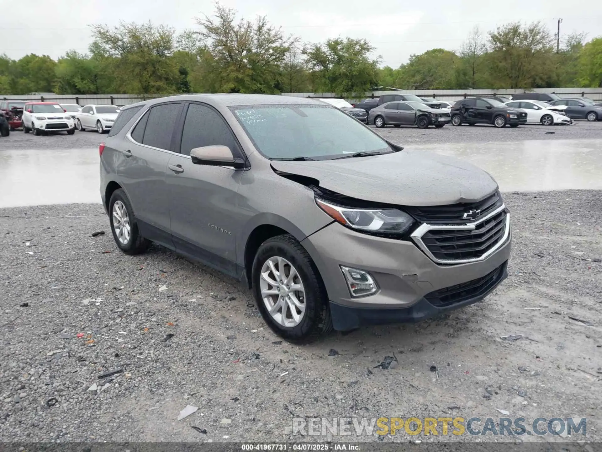 1 fotografías del automóvil dañado 3GNAXKEV1KS541674 CHEVROLET EQUINOX 2019