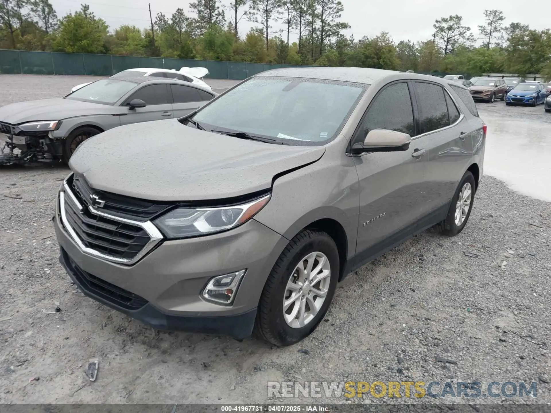 2 fotografías del automóvil dañado 3GNAXKEV1KS541674 CHEVROLET EQUINOX 2019