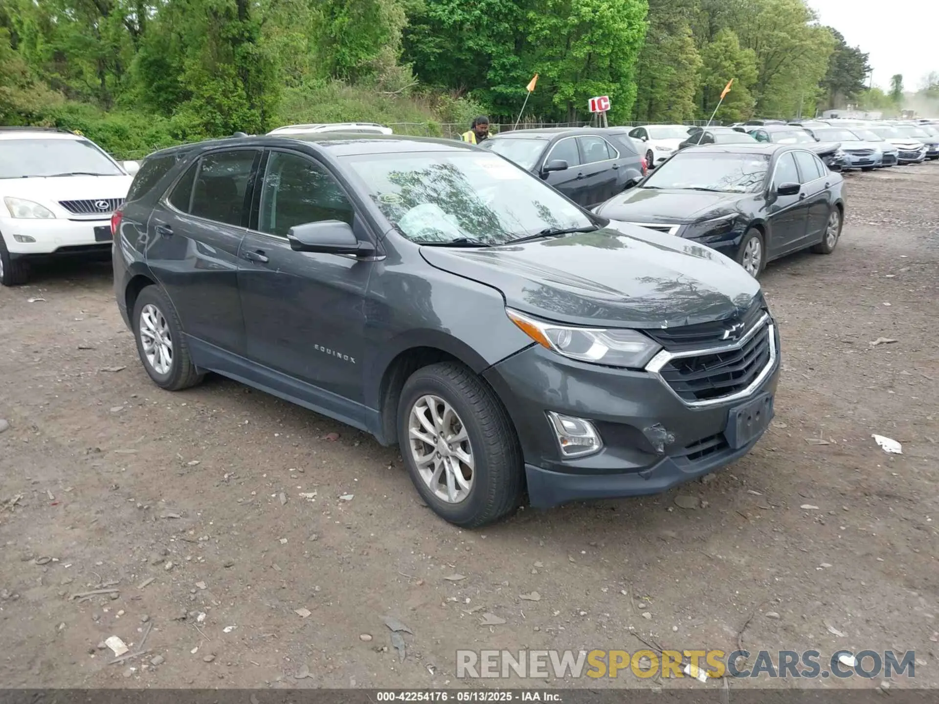 1 fotografías del automóvil dañado 3GNAXKEV1KS547524 CHEVROLET EQUINOX 2019