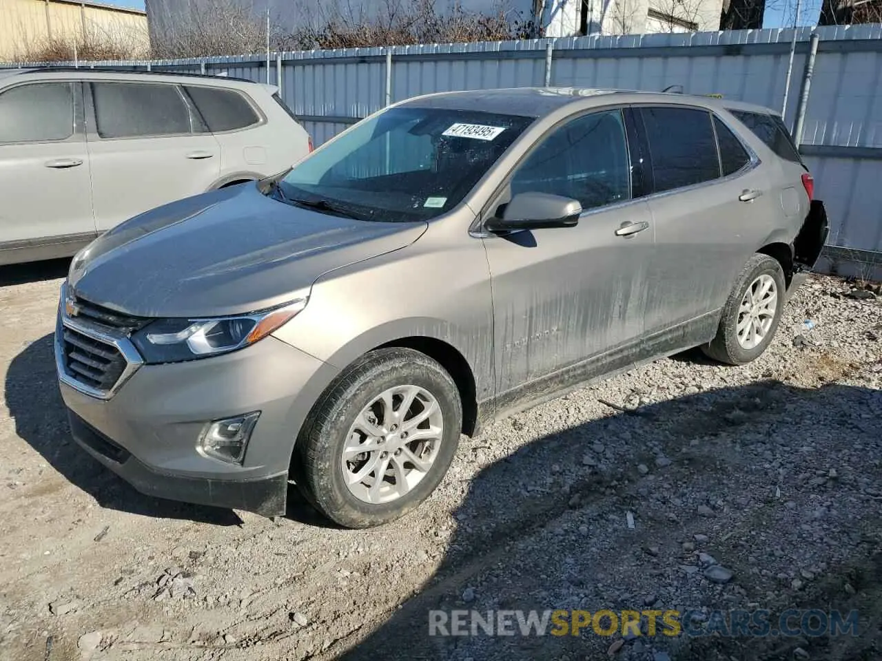 1 fotografías del automóvil dañado 3GNAXKEV1KS579535 CHEVROLET EQUINOX 2019