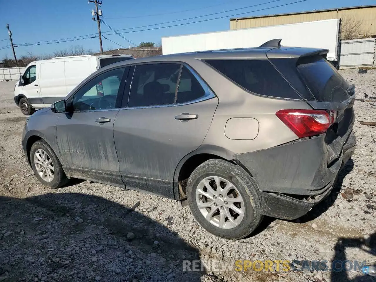 2 fotografías del automóvil dañado 3GNAXKEV1KS579535 CHEVROLET EQUINOX 2019