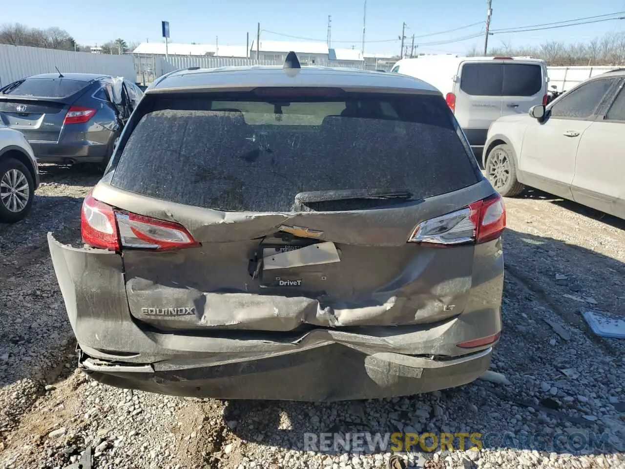 6 fotografías del automóvil dañado 3GNAXKEV1KS579535 CHEVROLET EQUINOX 2019