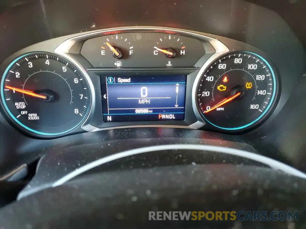9 fotografías del automóvil dañado 3GNAXKEV1KS630791 CHEVROLET EQUINOX 2019