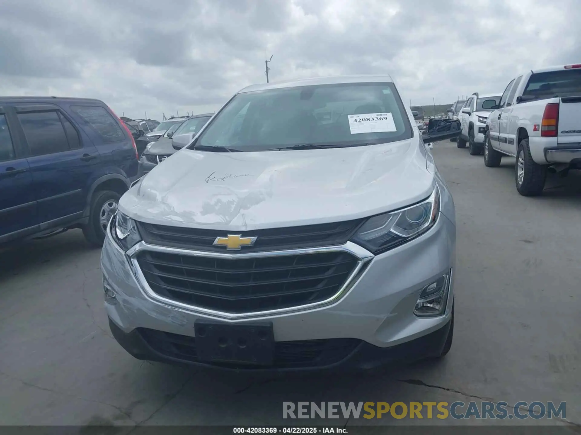 13 fotografías del automóvil dañado 3GNAXKEV1KS669025 CHEVROLET EQUINOX 2019