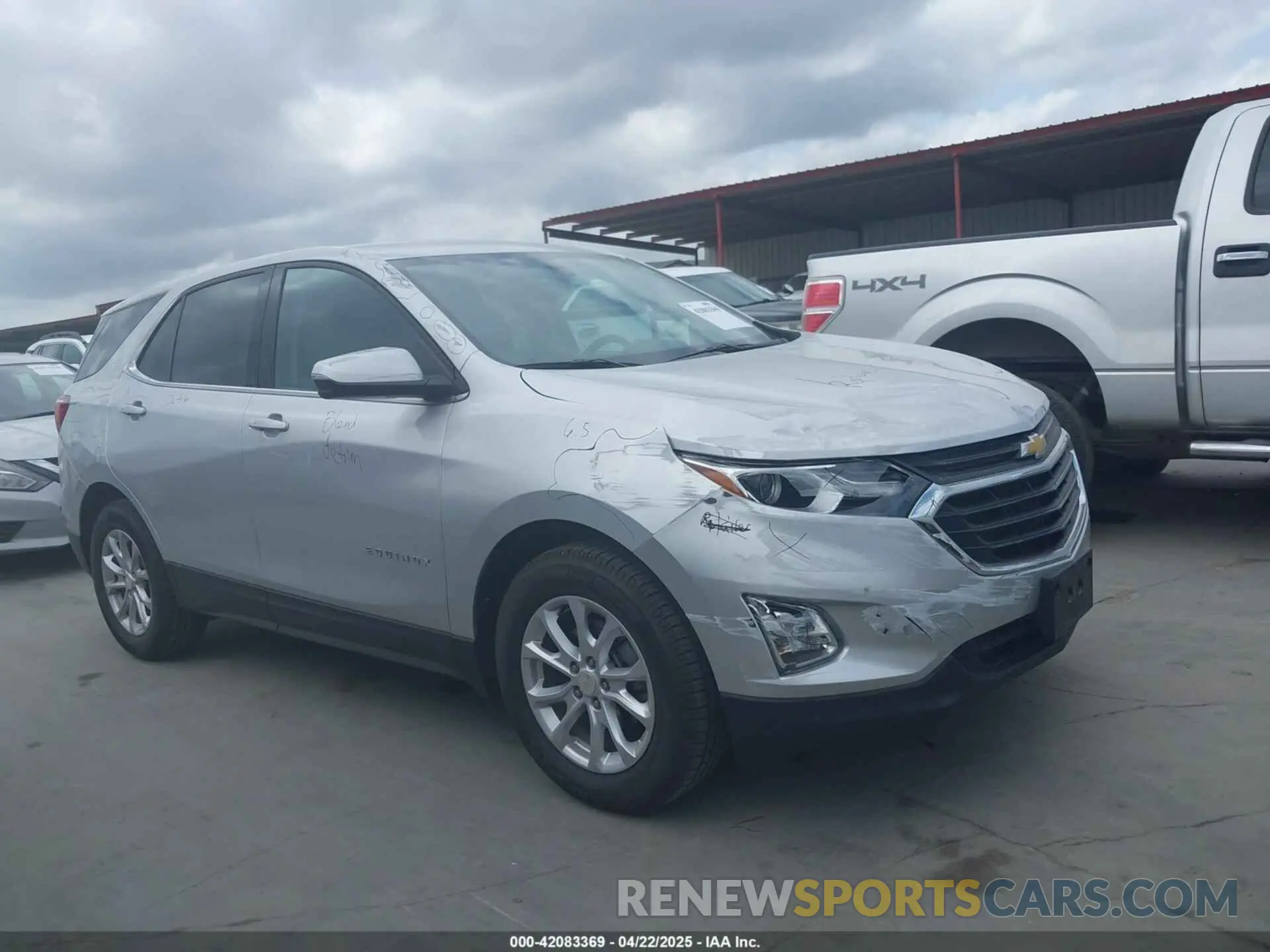 14 fotografías del automóvil dañado 3GNAXKEV1KS669025 CHEVROLET EQUINOX 2019
