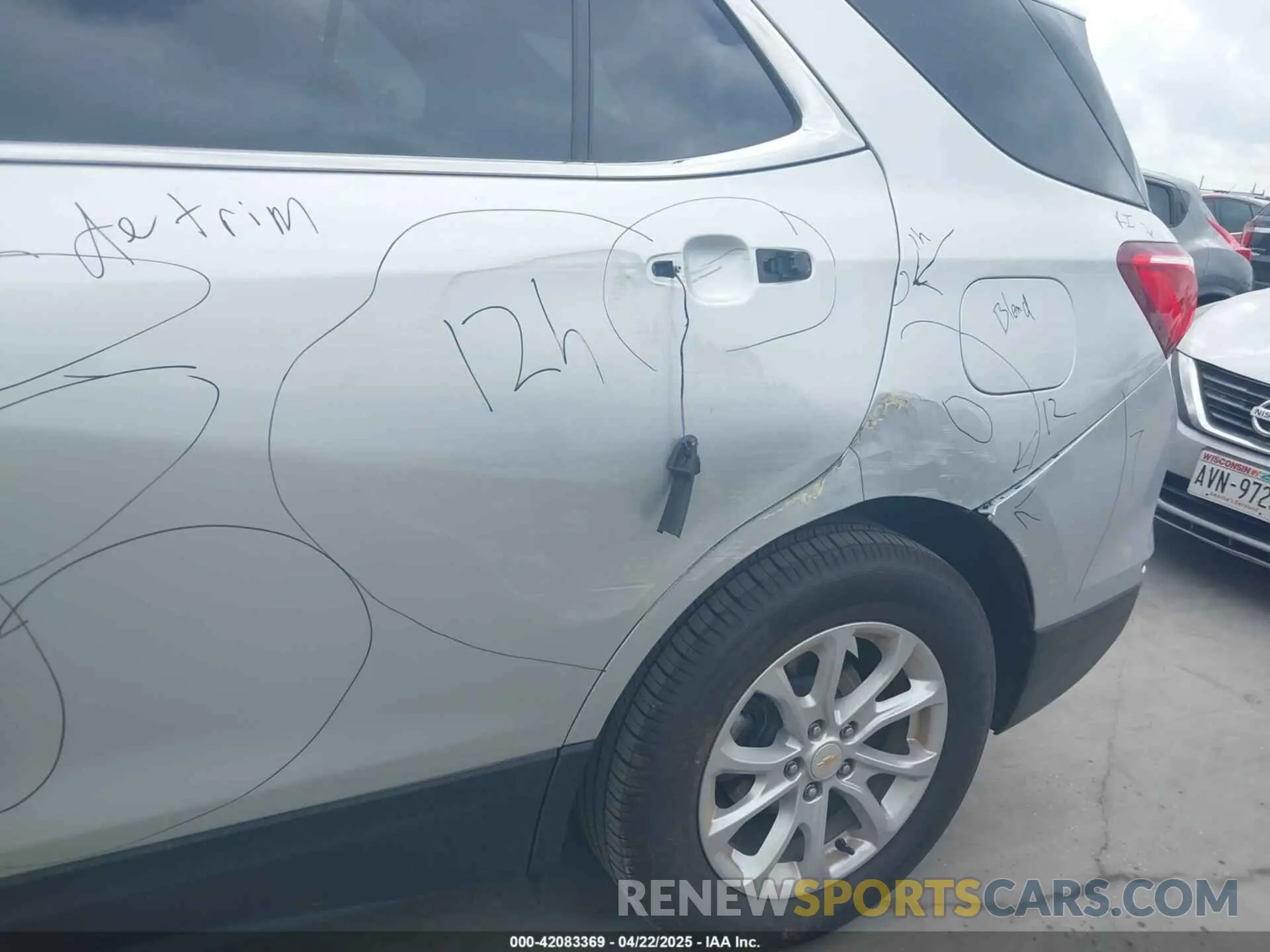 18 fotografías del automóvil dañado 3GNAXKEV1KS669025 CHEVROLET EQUINOX 2019