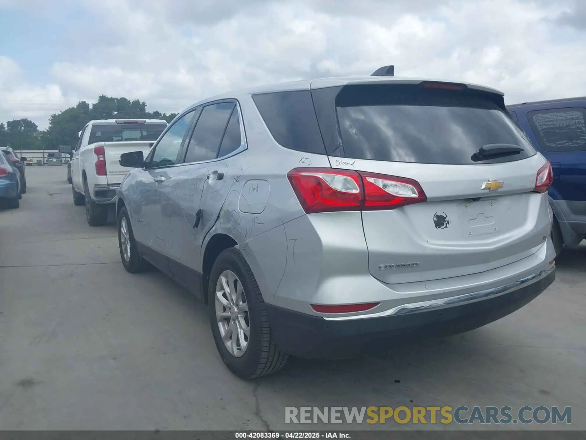 3 fotografías del automóvil dañado 3GNAXKEV1KS669025 CHEVROLET EQUINOX 2019