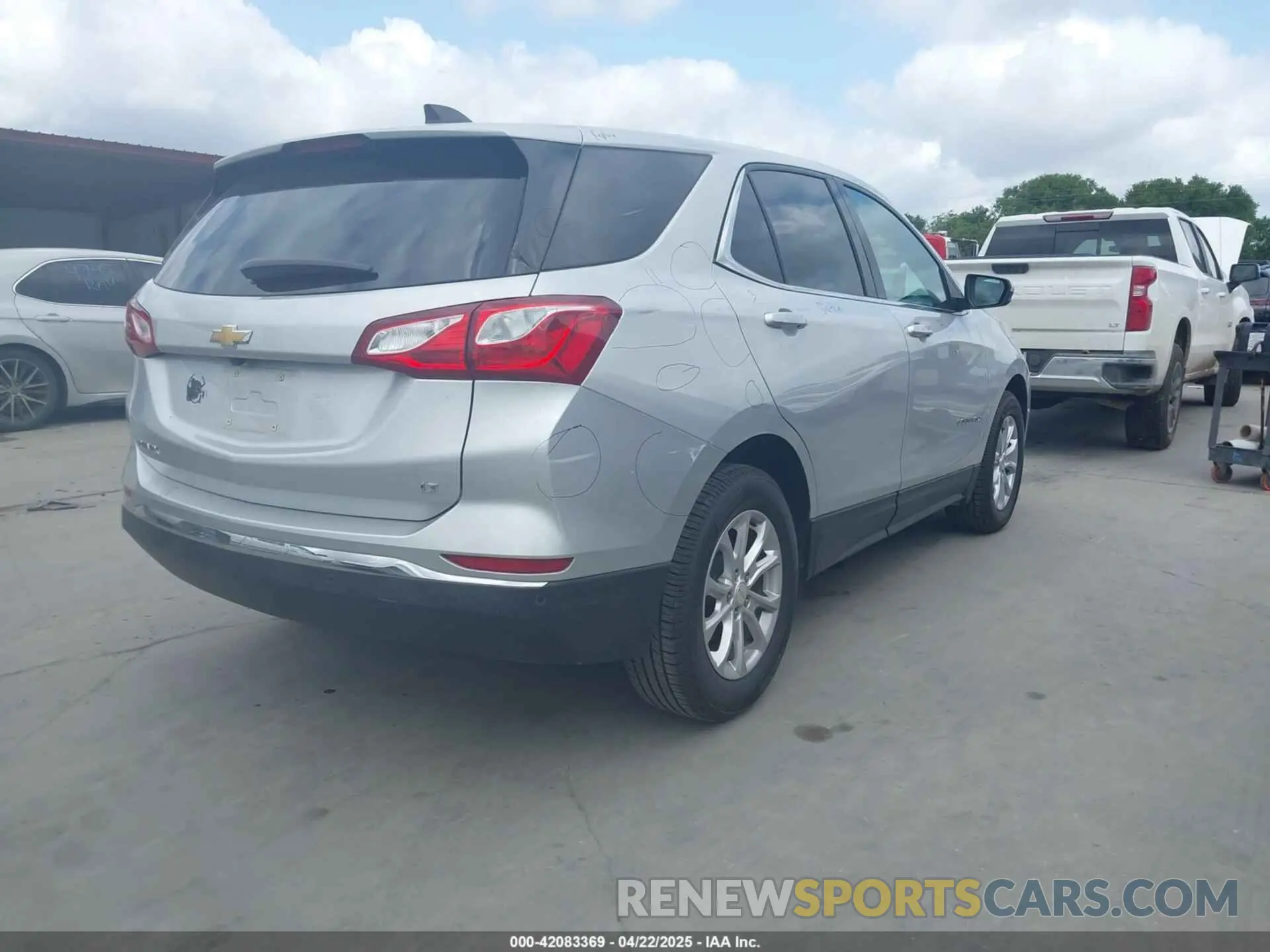 4 fotografías del automóvil dañado 3GNAXKEV1KS669025 CHEVROLET EQUINOX 2019
