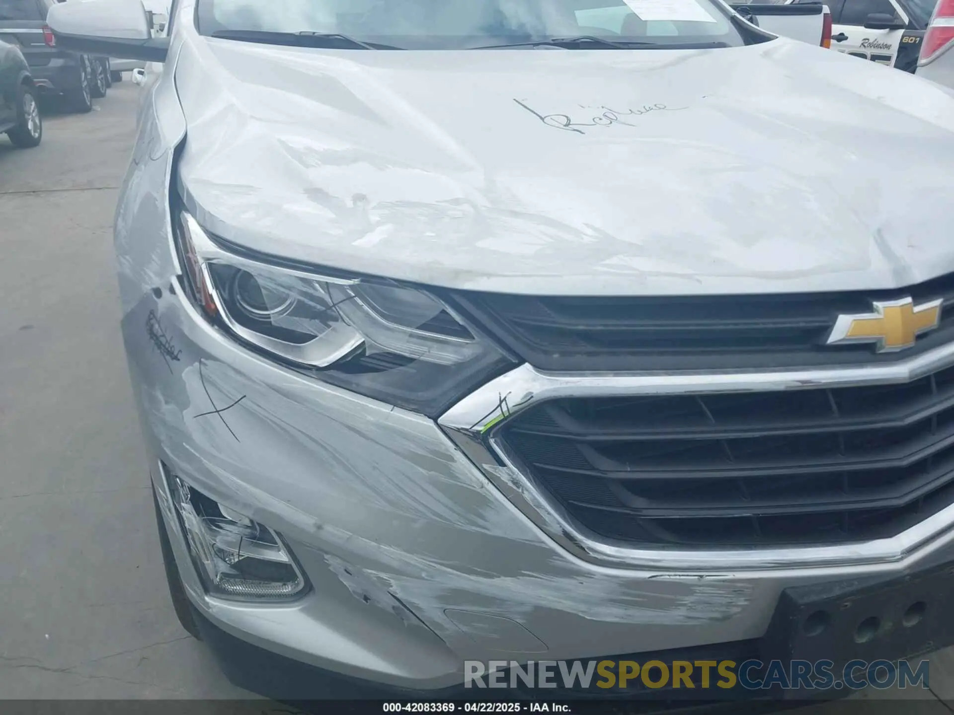 6 fotografías del automóvil dañado 3GNAXKEV1KS669025 CHEVROLET EQUINOX 2019