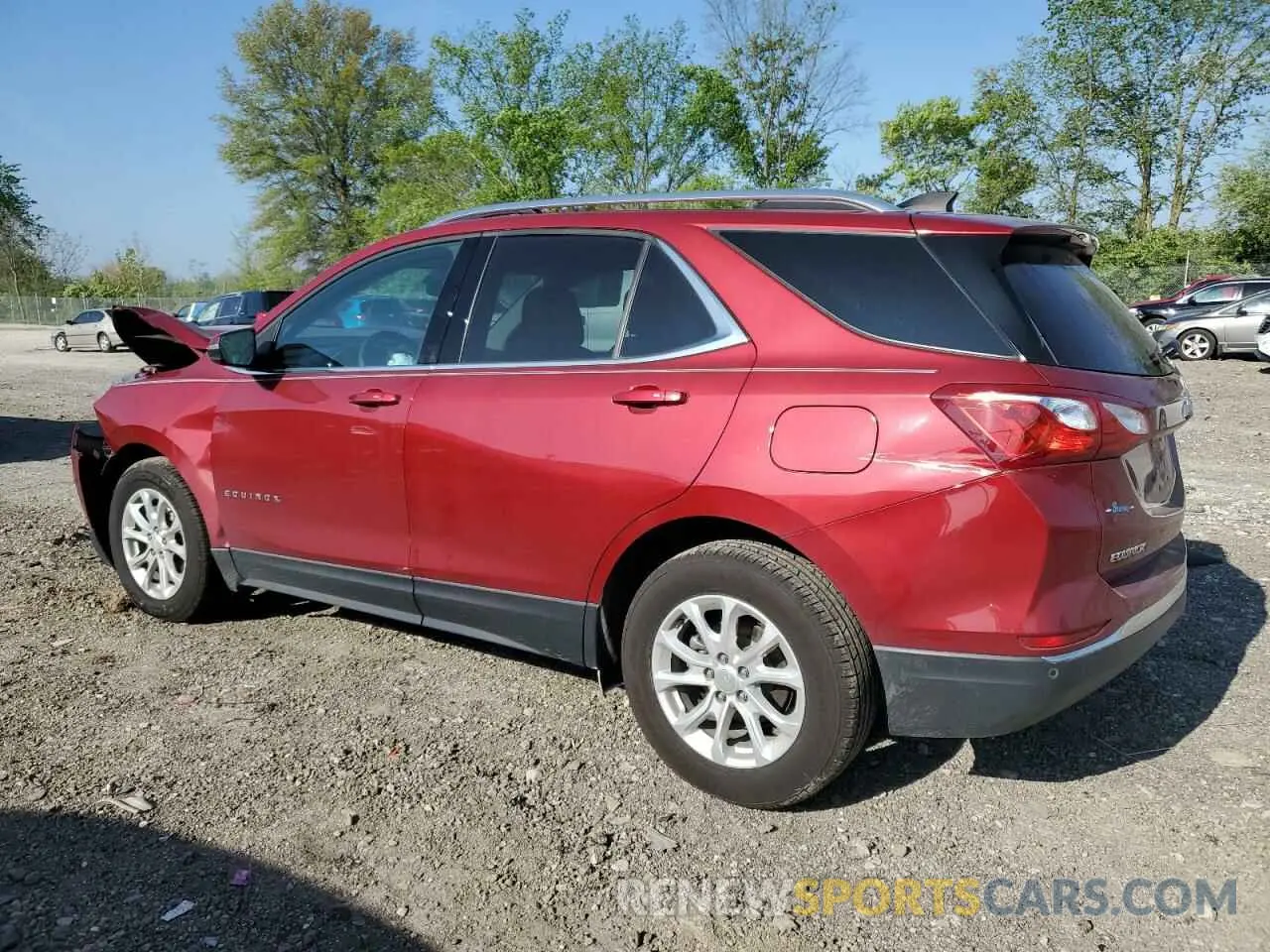 2 fotografías del automóvil dañado 3GNAXKEV2KL154495 CHEVROLET EQUINOX 2019